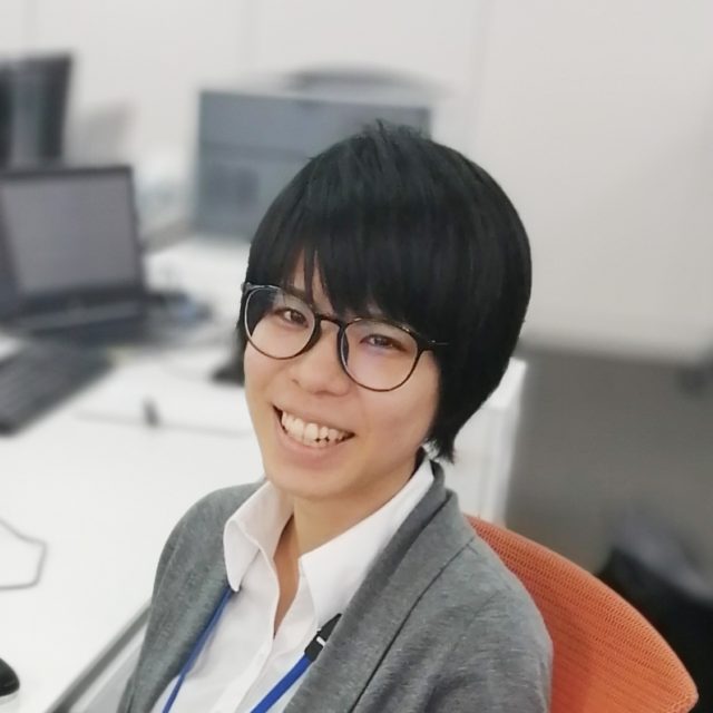 第一システム事業部 開発二部 H・U (2019年入社)